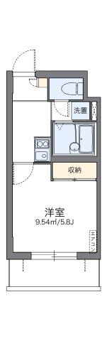 レオパレスアザレアの間取り画像