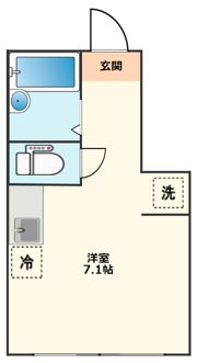 クレストウッドの間取り画像
