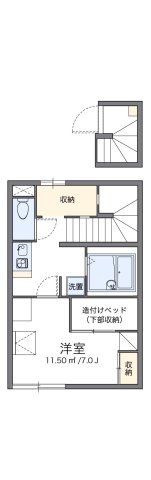 レオパレスルーチェの間取り画像