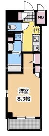 ブランシュ京橋の間取り画像