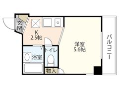 シャロームの間取り画像