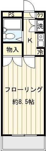 ミ・アドミラルⅡの間取り画像