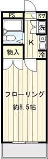 ミ・アドミラルⅡの間取り画像
