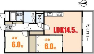 コモードFの間取り画像