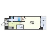 エグゼ難波西Ⅱの間取り画像
