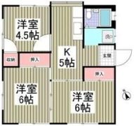 下佐野第1コーポの間取り画像