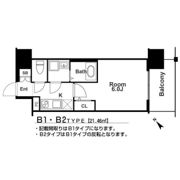 エスリード本町靱公園レジデンスの間取り画像