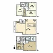 三宿戸建の間取り画像