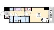 プレサンスKOBEシフォンの間取り画像