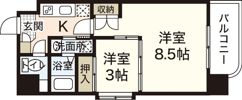 メゾン山城の間取り画像