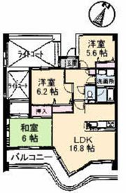 グランドメゾン戸坂中町の間取り画像
