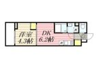 ハーモニーレジデンス東京巣鴨ウエストの間取り画像