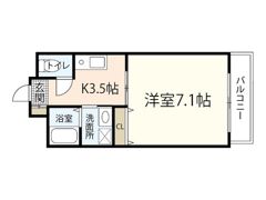 KSM三篠の間取り画像