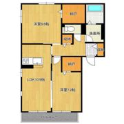 ブリージア松代の間取り画像