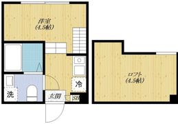 ハーモニーテラス東伊興Ⅱの間取り画像