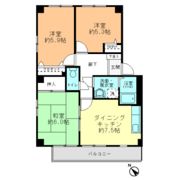 フォブール山崎の間取り画像