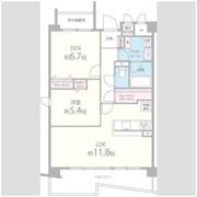 グランデ紫陽花の間取り画像