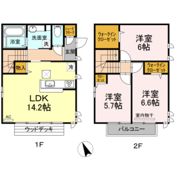 セゾンド オリオンの間取り画像