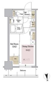 アーバネックス新御徒町の間取り画像