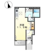 赤坂コートの間取り画像