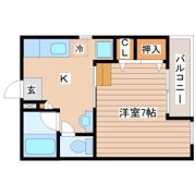 エルドラド国見B棟の間取り画像