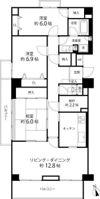 T’s garden府中の間取り画像