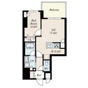 S－RESIDENCE大森bresaの間取り画像
