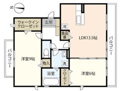 Sunny Flat YASUDAの間取り画像