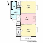 サンアスタの間取り画像