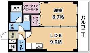 ネオクレスト壱番館の間取り画像