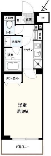 DIPS明大前の間取り画像