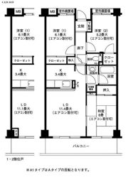 ディアパーク杉田南の間取り画像