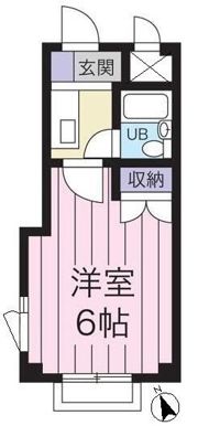 府中グランセの間取り画像