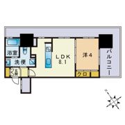 F・PARC GRANDMARK天神の間取り画像