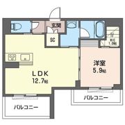 カーサ クオレールの間取り画像