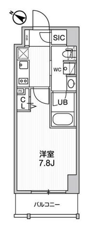 ステージグランデ日本橋人形町の間取り画像