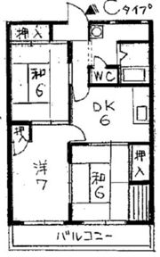 ステイ1伊福町の間取り画像