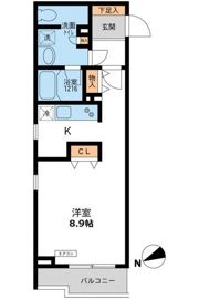 パシフィックコート目黒南の間取り画像