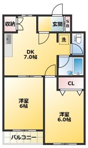 グランパ用賀の間取り画像