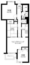 グローリア初穂大倉山の間取り画像