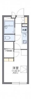 レオパレスβの間取り画像