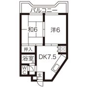 エクセル須賀の森の間取り画像
