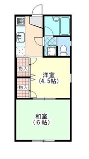 メゾンアイの間取り画像