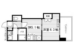 Grand E'terna岡山Ⅱの間取り画像