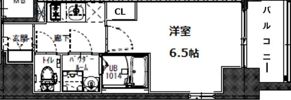 エスリードレジデンス大阪福島シティクロスの間取り画像