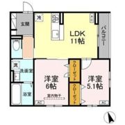 ボヌールKの間取り画像