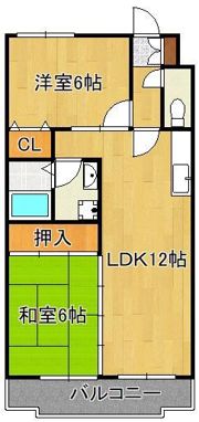 クレベール社ノ木の間取り画像