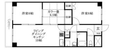 クオリティーハイツ尾崎の間取り画像