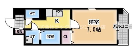 Amabile深江橋の間取り画像