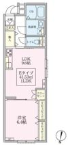 スカイルーチェ南浦和の間取り画像